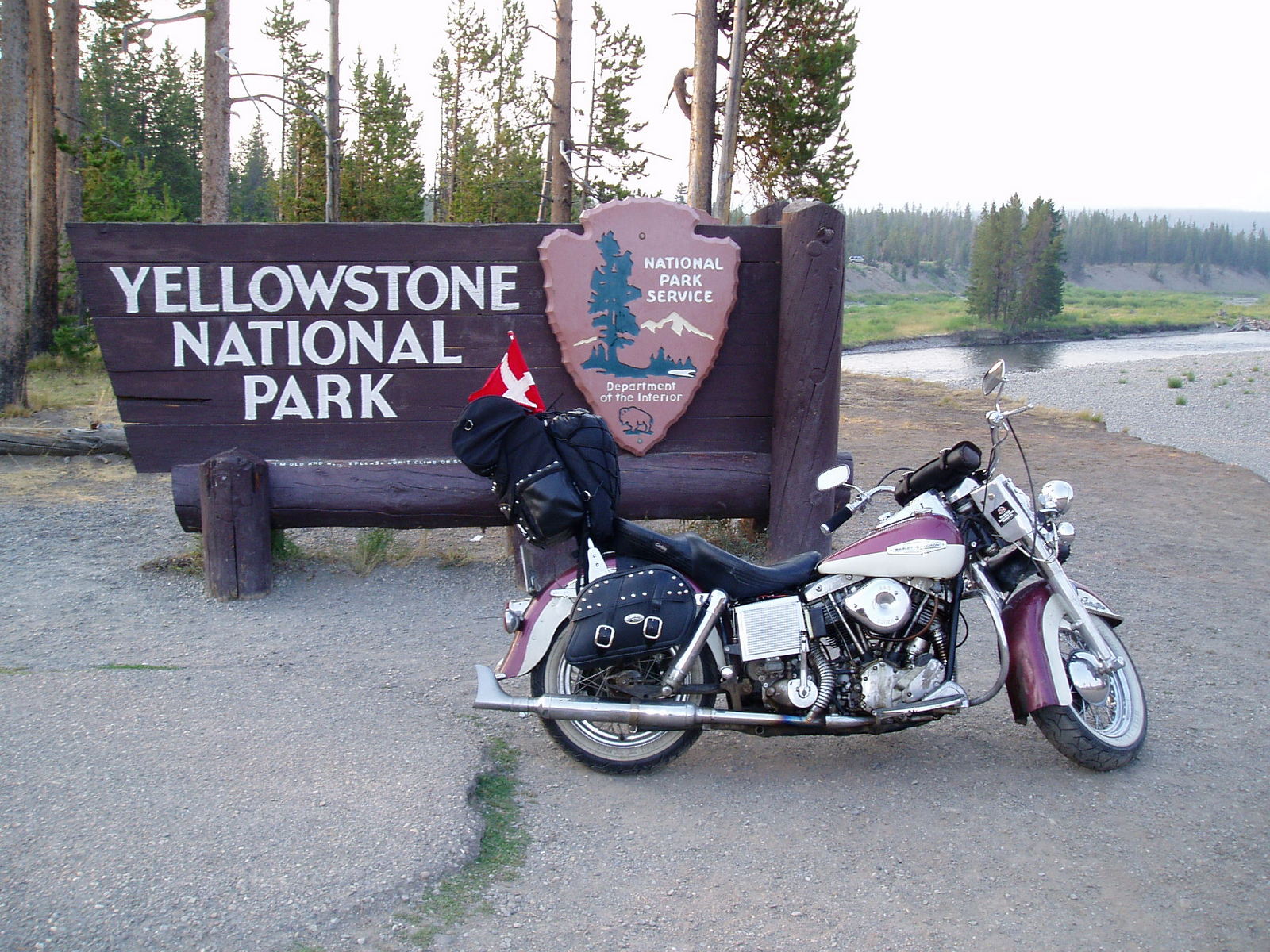 19. august 2003 - 303 km: Yellowstone - Teton Village