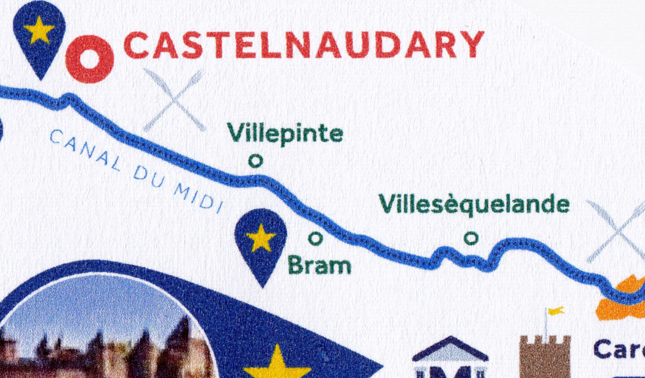 1. sejldag: Casteinaudary - Villesèquelande