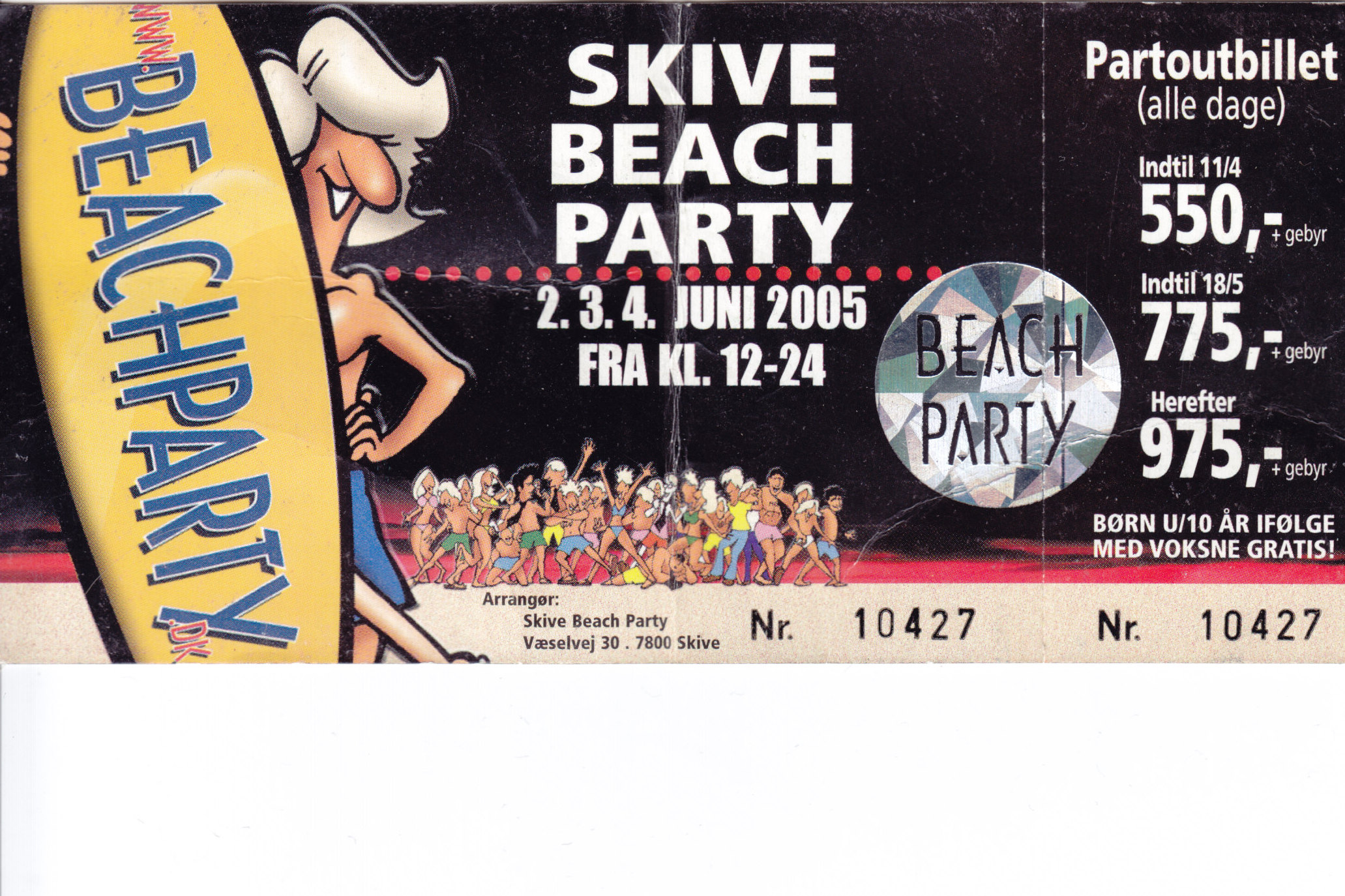 2. - 4. juni 2005 Skive Beach Party