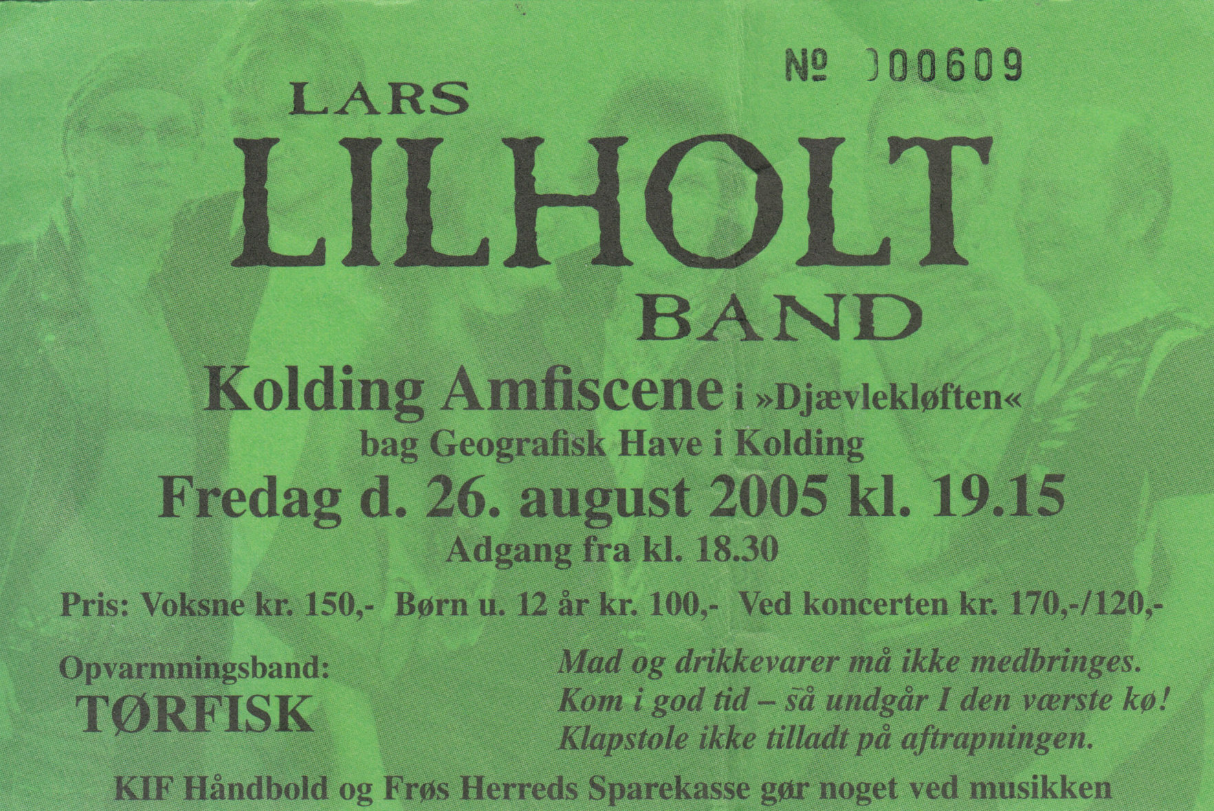 26. august 2005 Lars Lilholt Band