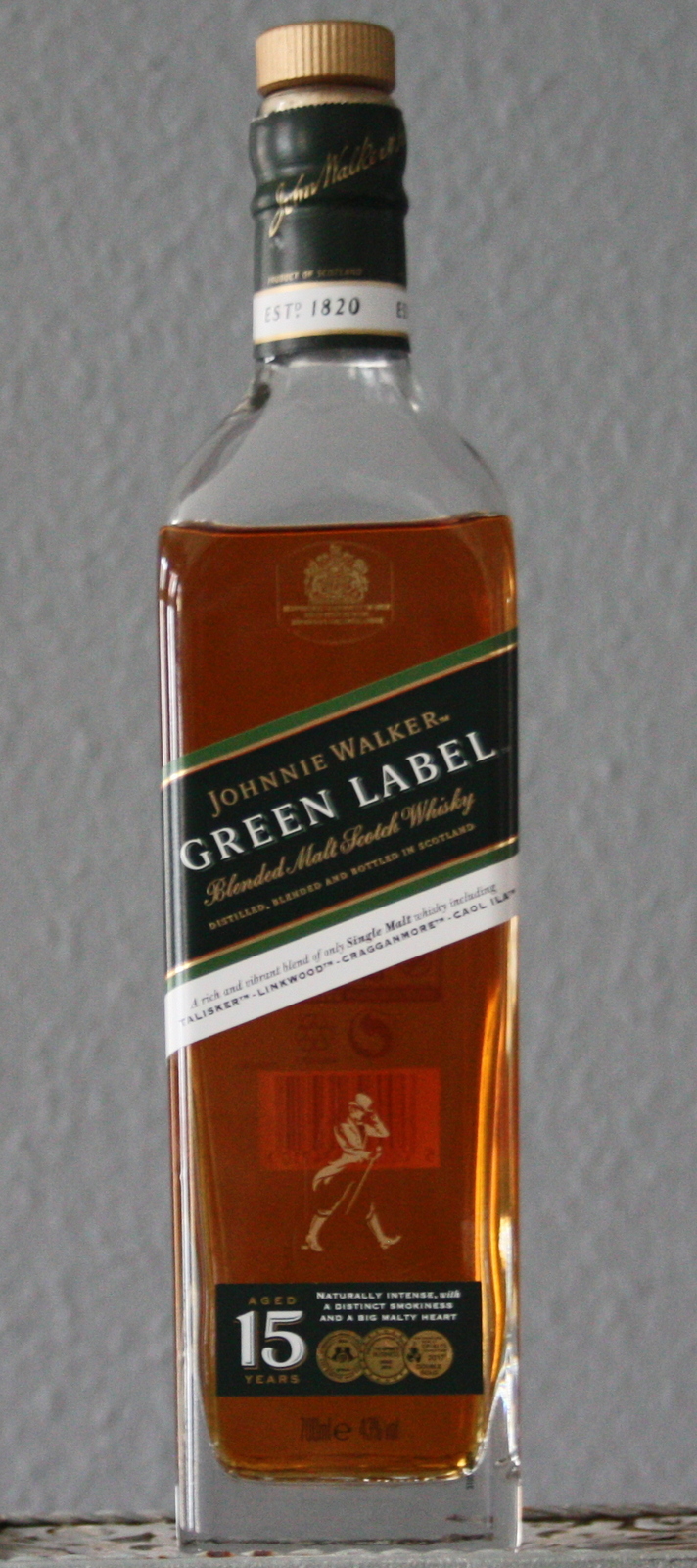 Johnnie Walker Green Label 15 år